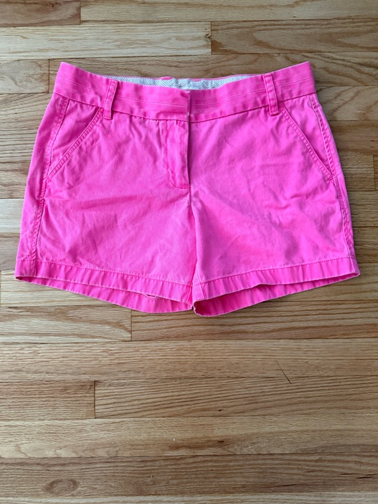 J. Crew Pants - J. Crew Hot Pink Chino Shorts 5” inseam